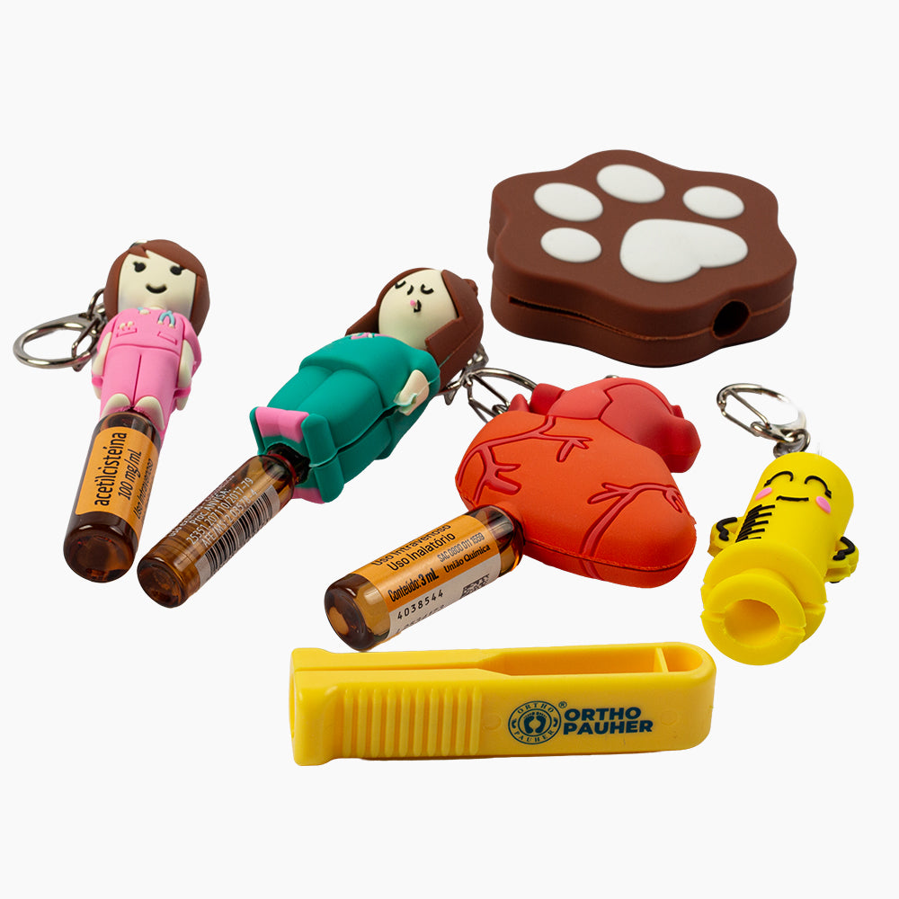 Abridor de ampolas modelo chaveiros