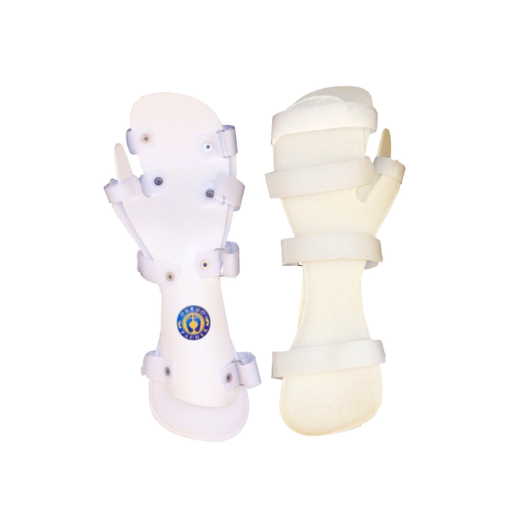 Tala ortopédica PVC para punho, mãos e dedos