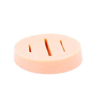 Simulador de pele para treinamento de sutura - Modelo Disco (70x15mm)