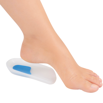 Calcanheira Longa Siligel Com Ponto Azul