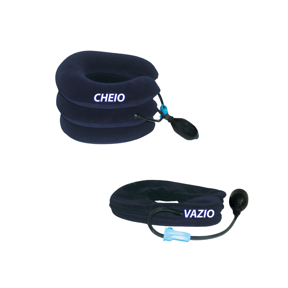 Colar cervical pneumático airpauher