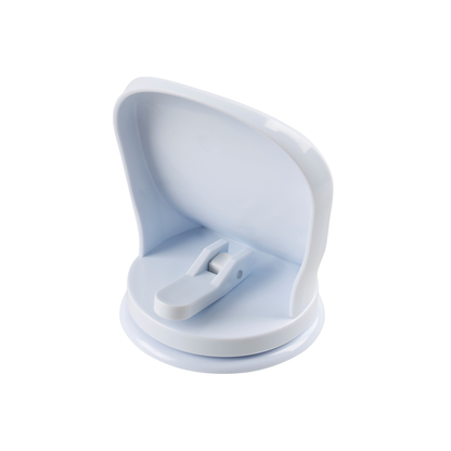 Apoio de pé para banheiro fixado em parede