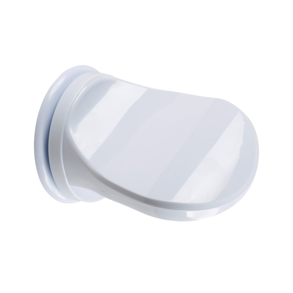 Apoio de pé para banheiro fixado em parede