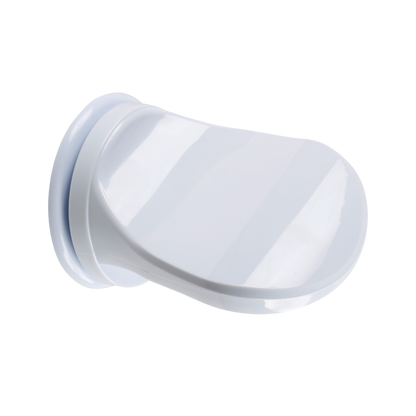 Apoio de pé para banheiro fixado em parede