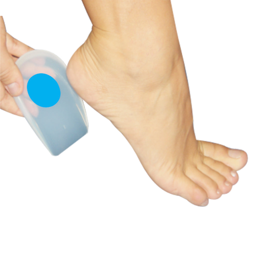 Calcanheira Siligel Para Esporão Com Ponto Azul