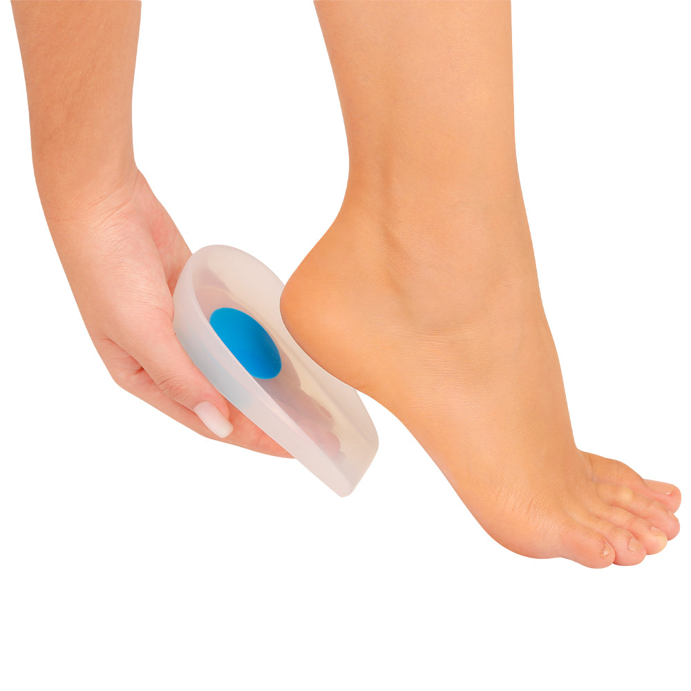 Calcanheira Siligel Em Tamanho Especial Com Ponto Azul