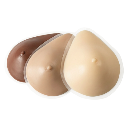 Prótese mamária externa de silicone colorida (Gota)