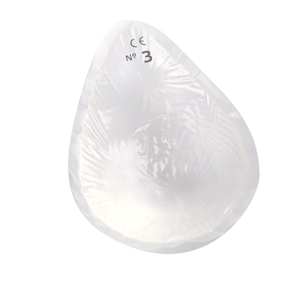 Prótese mamária externa de silicone (Modelo em gota)