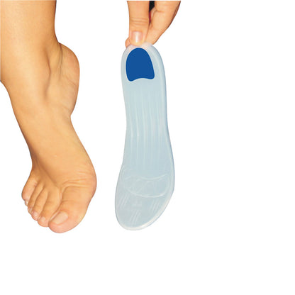 Palmilha Sob Gel Com Ponto Azul