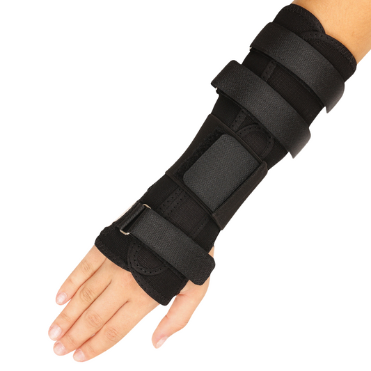 Tala longa para punho bilateral