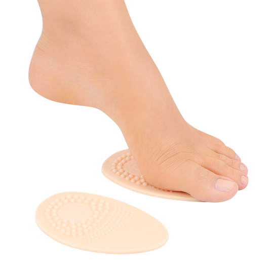 Apoio Plantar De Silicone Com Pontos De Estímulo
