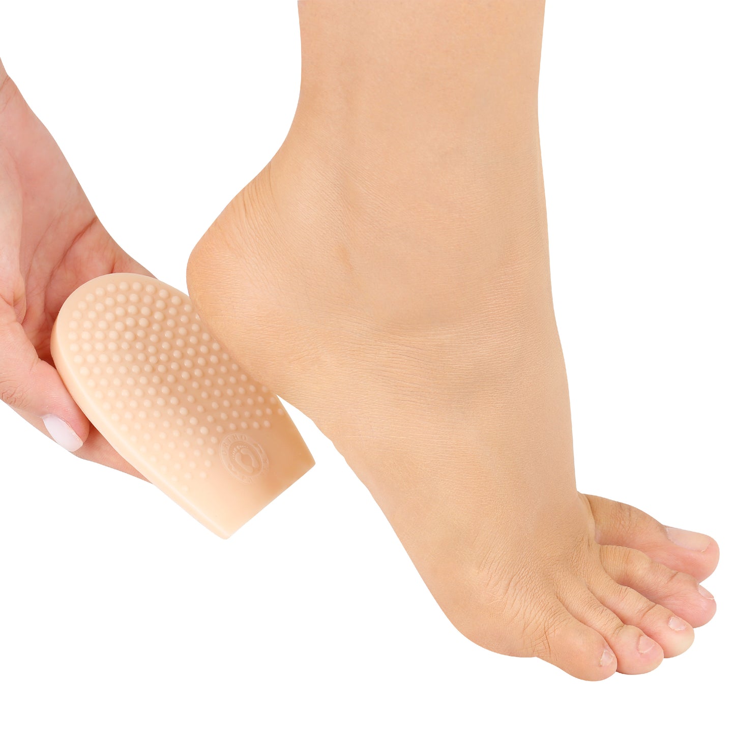 Calcanheira De Silicone Com Pontos De Estímulo