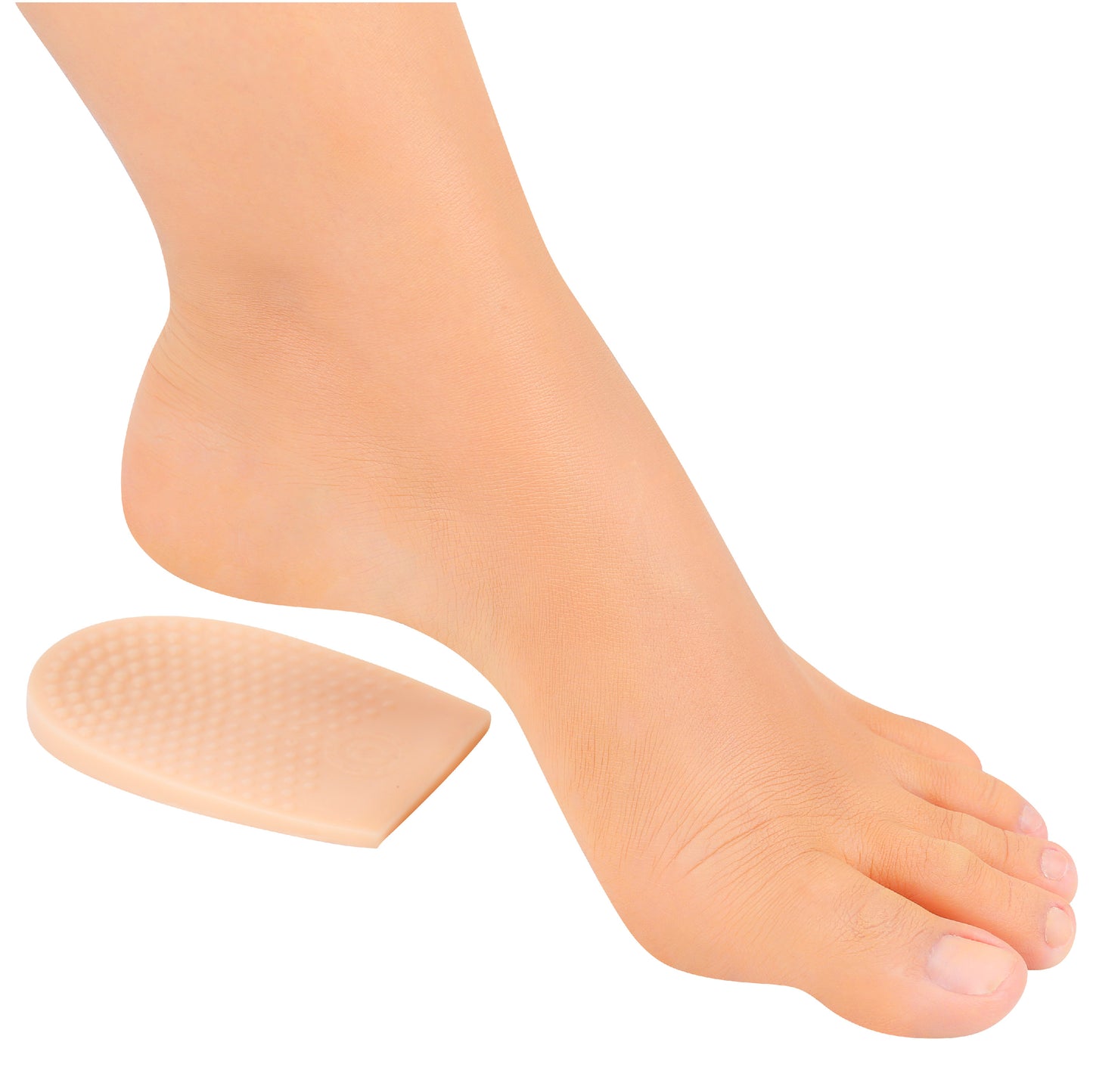 Calcanheira De Silicone Com Pontos De Estímulo