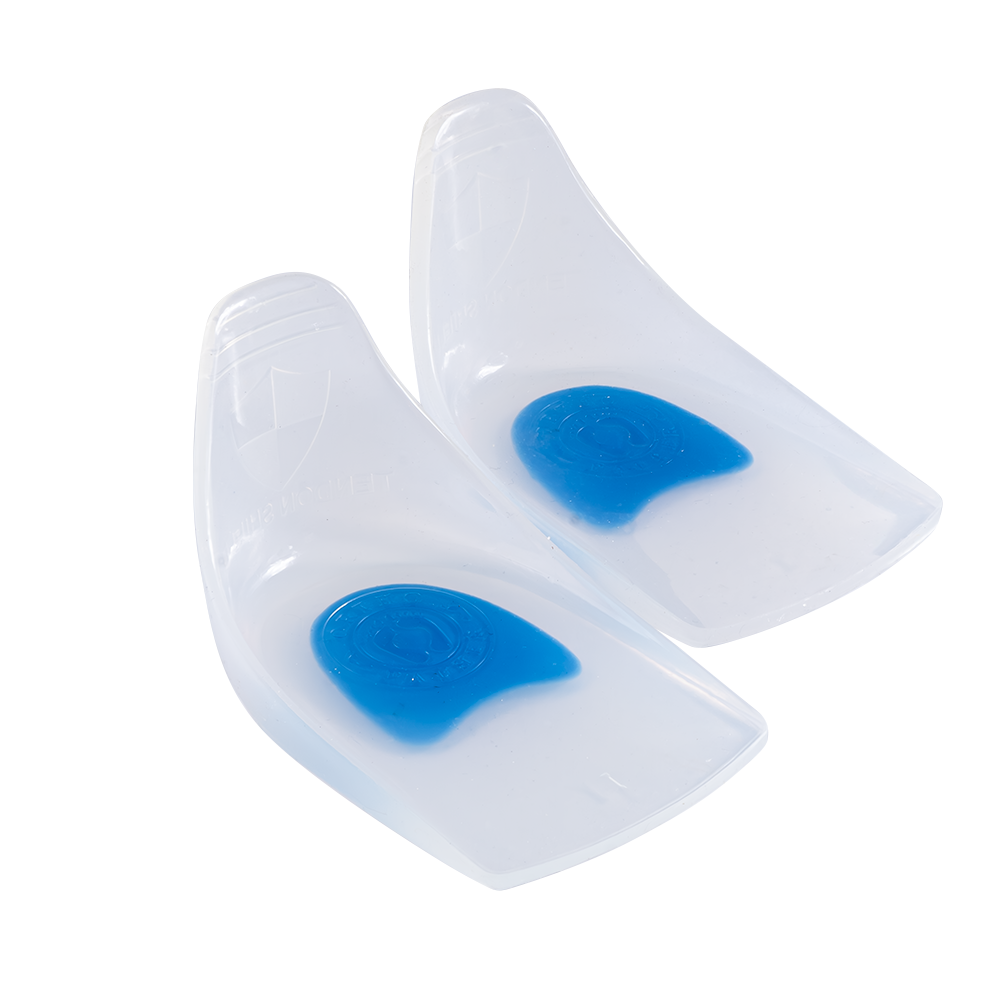 Calcanheira Vertical Siligel Tendon Protect 2 Em 1 Com Ponto Azul