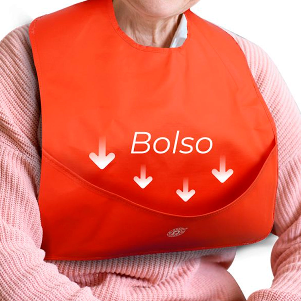 Babador impermeável para adultos