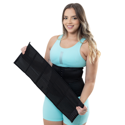 Cinta modeladora ventilada seca barriga