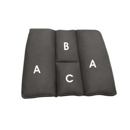 Almofada de silicone para cadeira de rodas