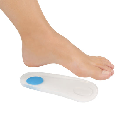 Palmilha 3/4 siligel com piloto e ponto azul