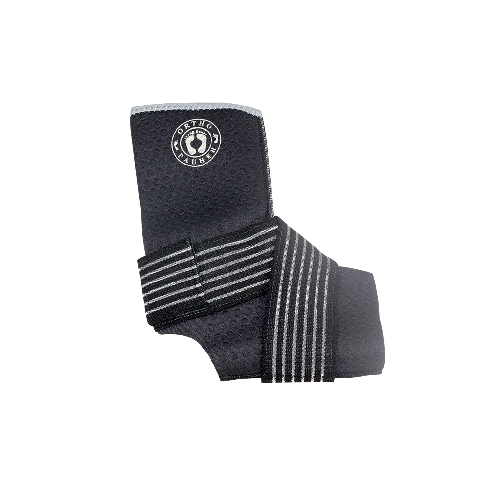 Tornozeleira longa com cinta elástica