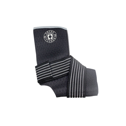 Tornozeleira longa com cinta elástica