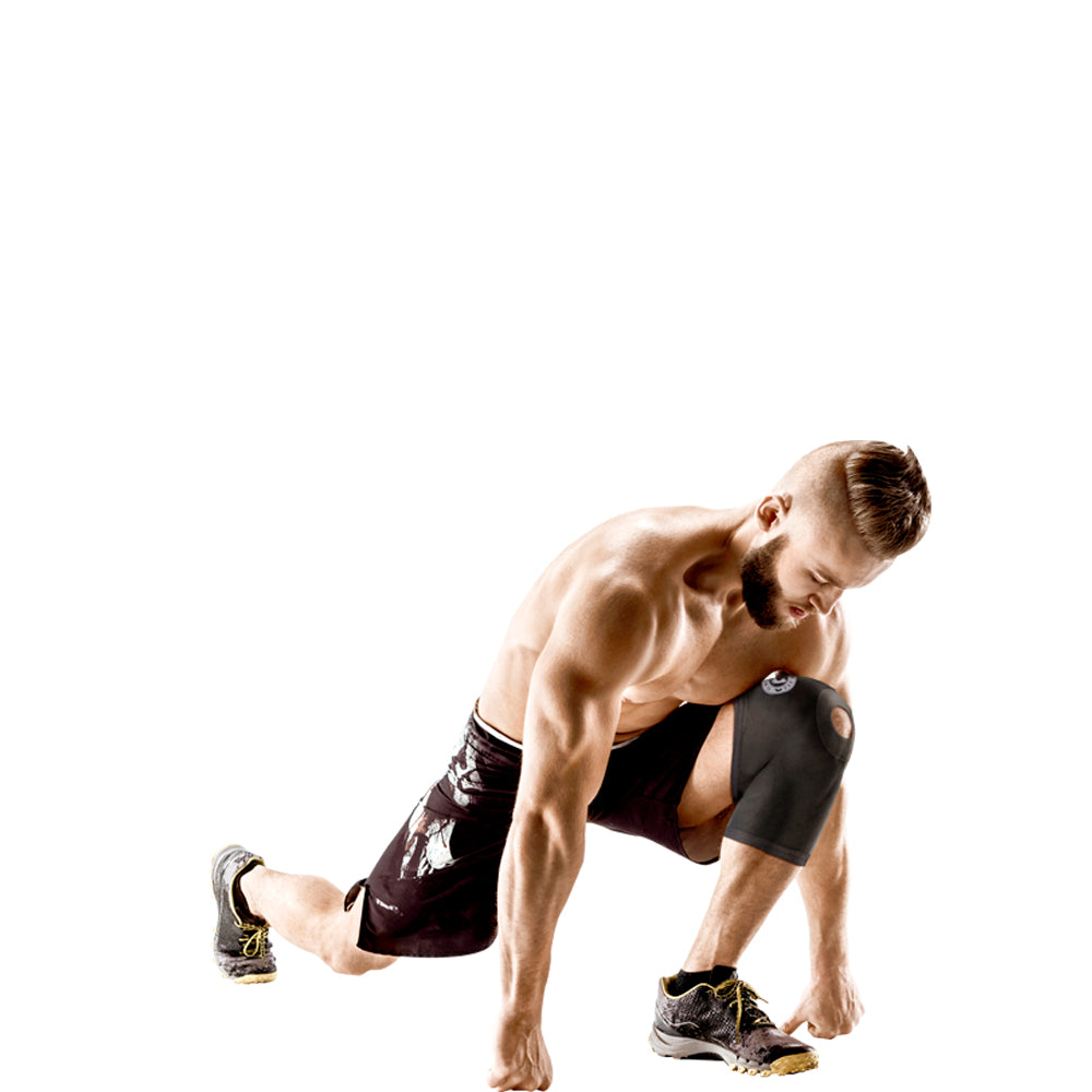 Joelheira de neop. com reforço patelar ajustável PAUHER SUPPORT