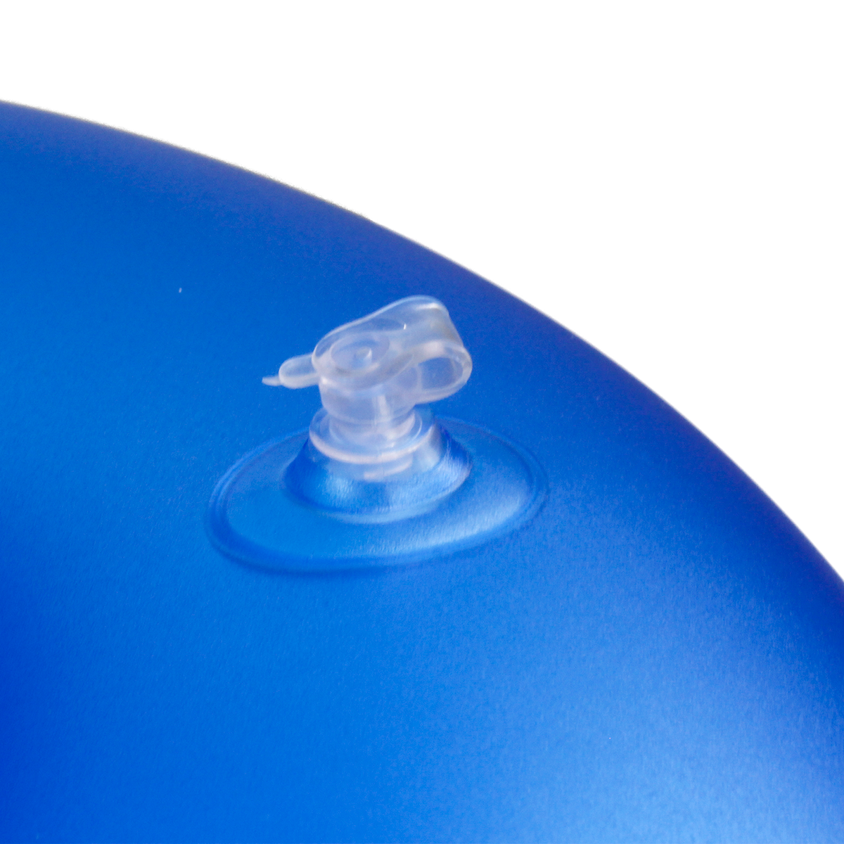 Foco na valvula onde é possivel encher a almofada com ar