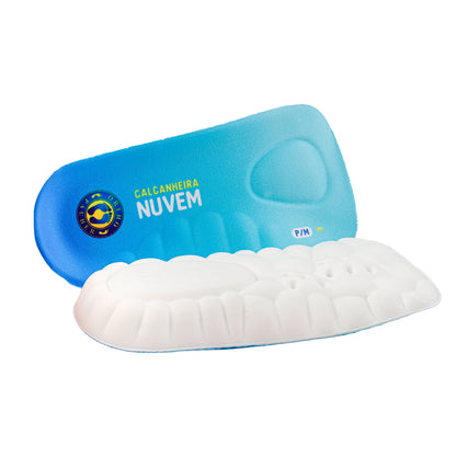 Palmilha ortopédica 3/4 fly feet nuvem