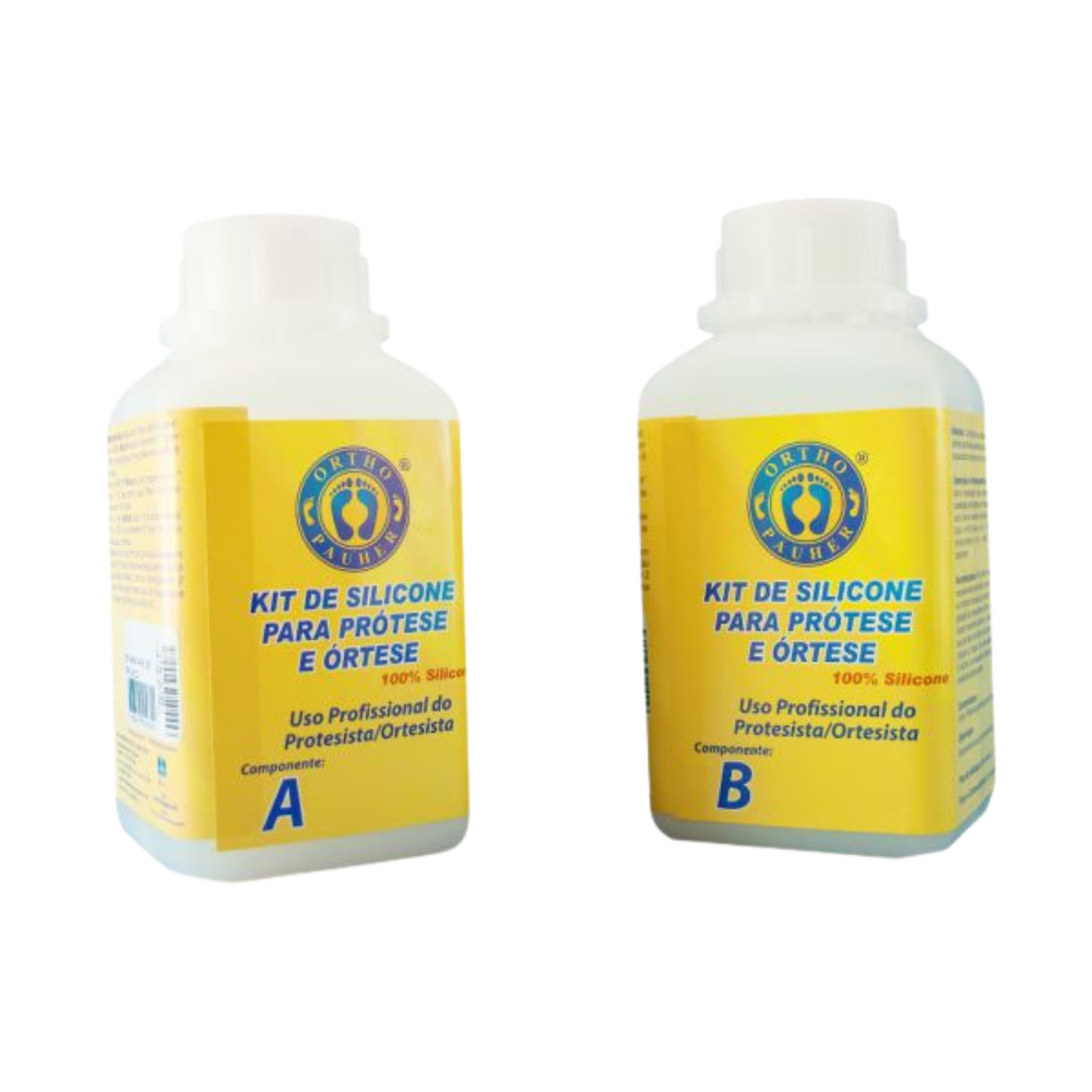 Kit de silicone para prótese e órtese