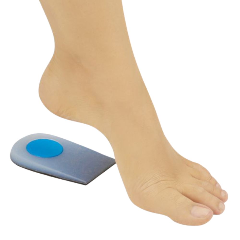 Calcanheira silidere sem ou com ponto azul
