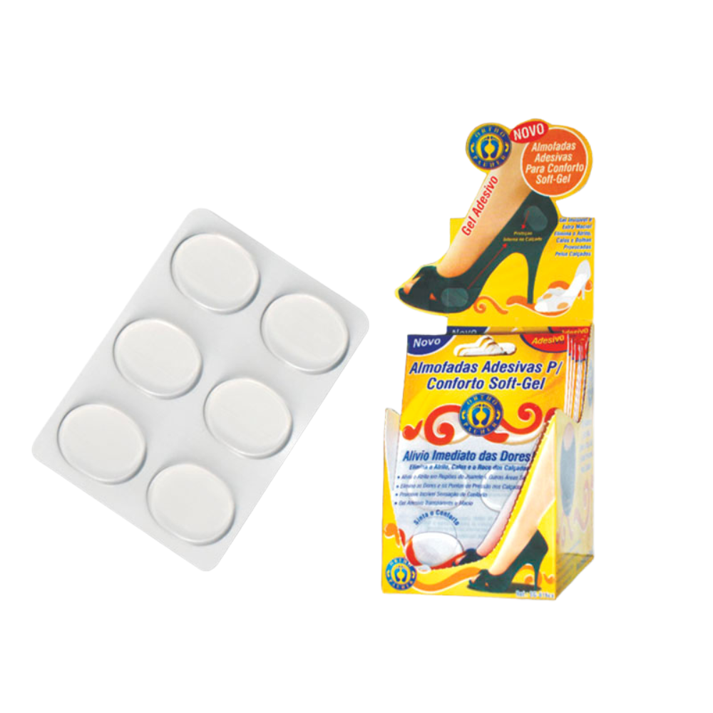 Almofadas adesivas para conforto Soft-gel