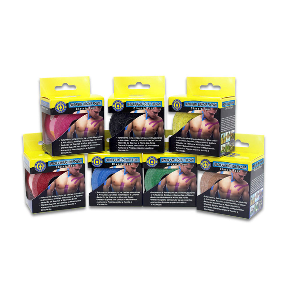 Bandagem Elástica Classic adesiva ortopédica