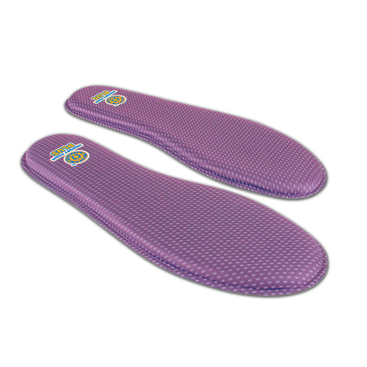 Par de palmilhas ortopédica viscoelástica memory foam plus softpauher que tem por sua função, moldar-se instantaneamente ao formato do pé e assim aliviar os pontos de maior pressão. Feito para o publico feminino