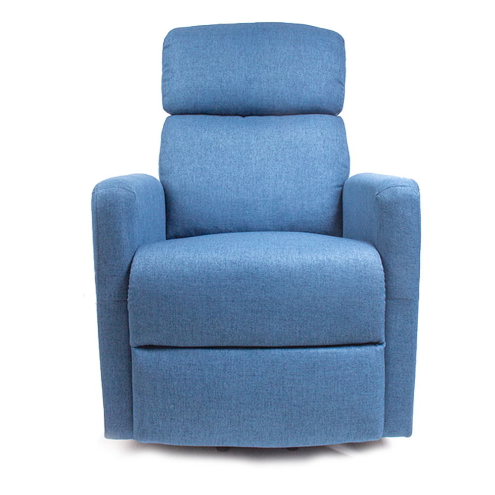 Poltrona de cor azul