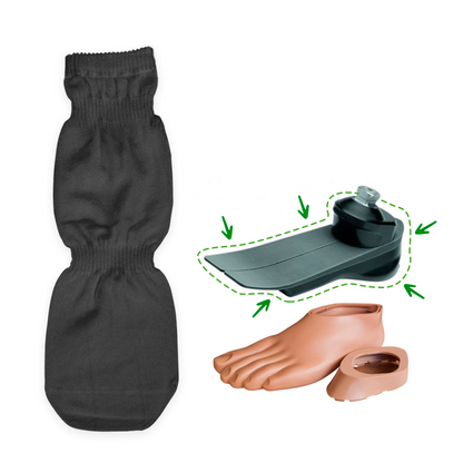 Meia protetora de fibra de vidro