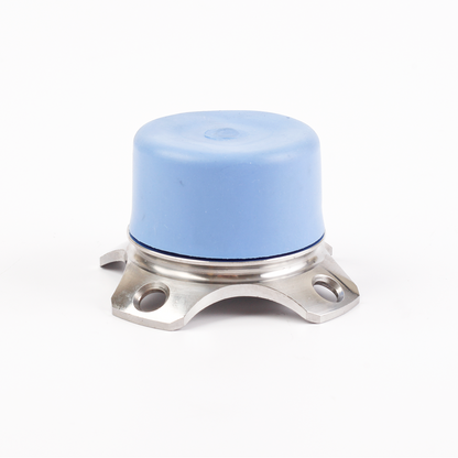 Conector 4 garras piramide aço