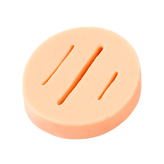 Simulador de pele para treinamento de sutura - Modelo Disco (70x15mm)