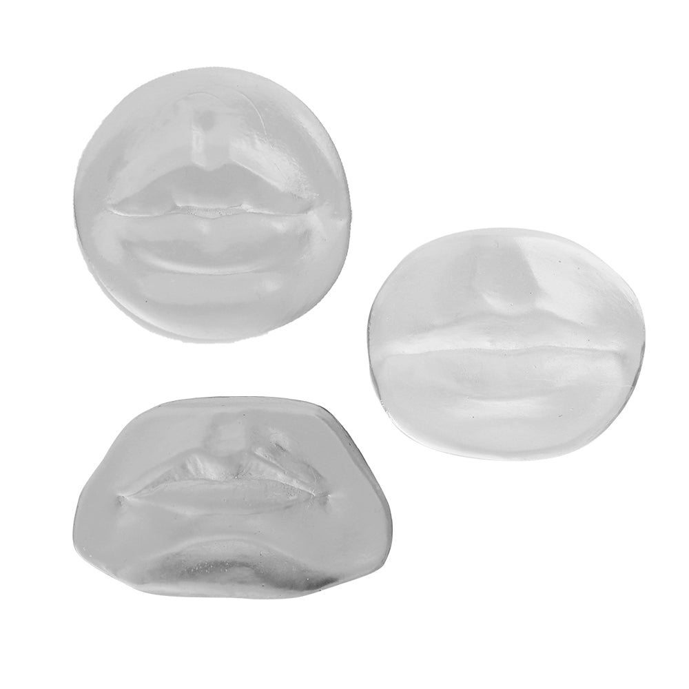 Kit 3 bocas para treinamento de preenchimento labial