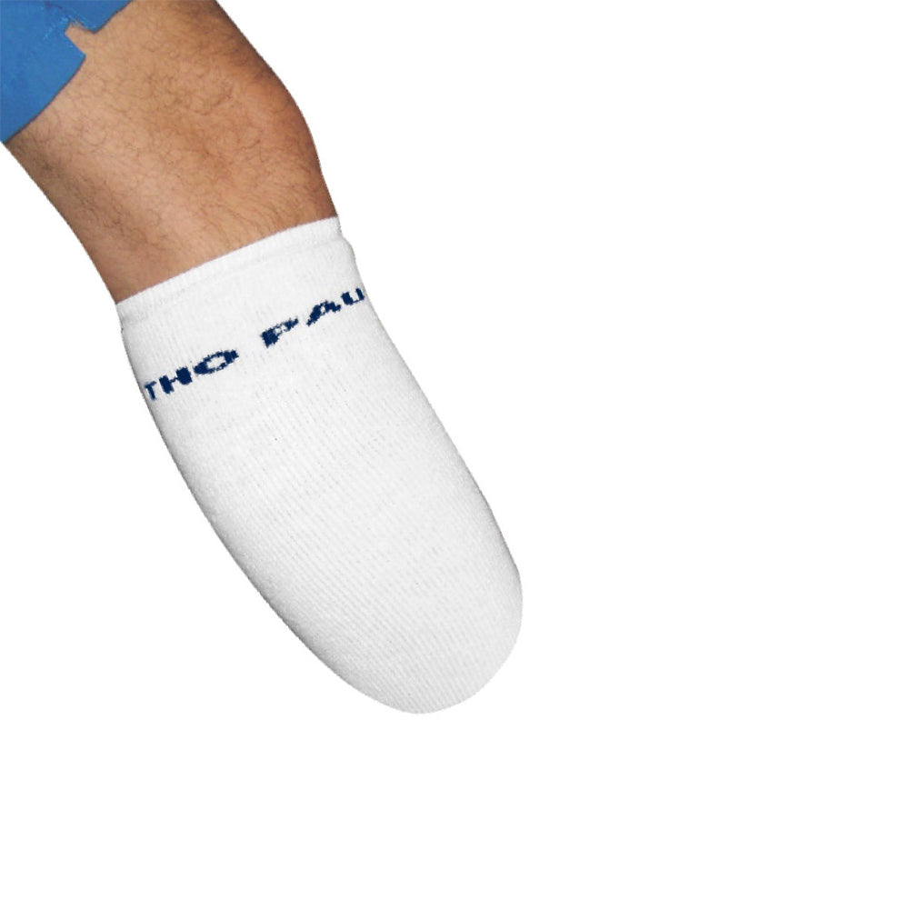 Meia universal com gel para amputação transtibial