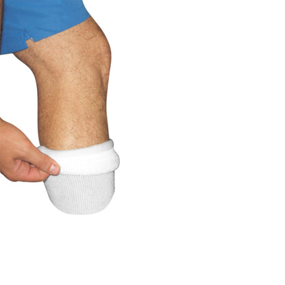 Meia universal com gel para amputação transtibial