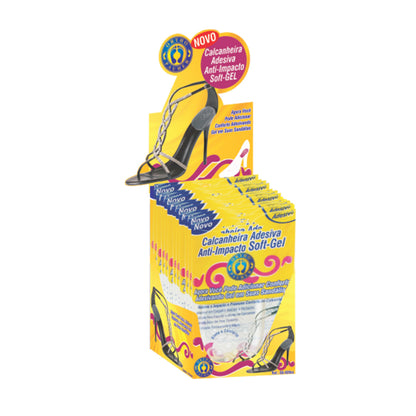 Calcanheira adesiva anti-impacto Soft Gel