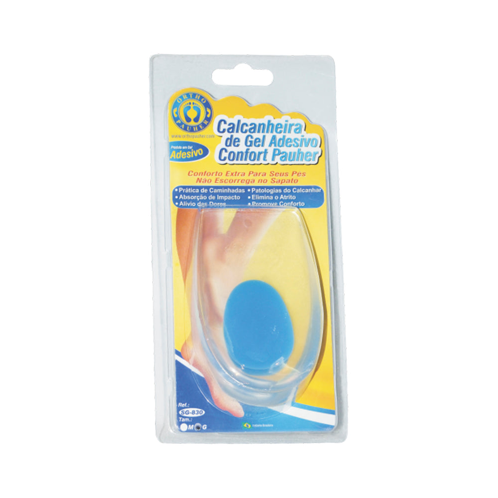 Calcanheira De Gel Adesivo Confortpauher