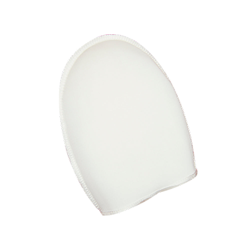 Uma sapatilha de tecido com gel.