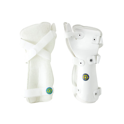 Tala de pvc para punho e polegar.