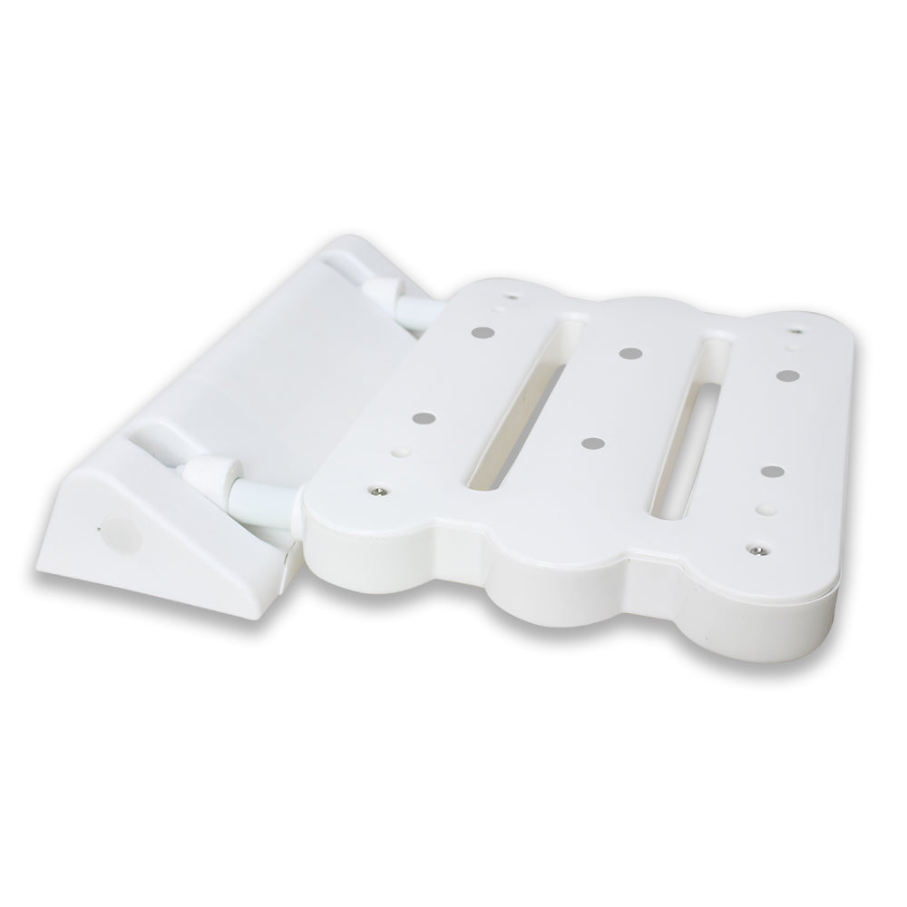 Assento articulado para banho fixado na parade