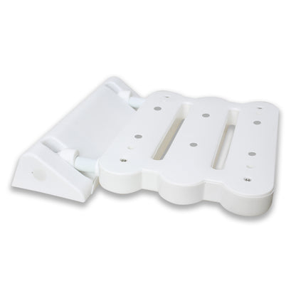 Assento articulado para banho fixado na parade