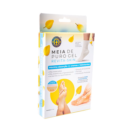 Meia de puro gel Revita-skin
