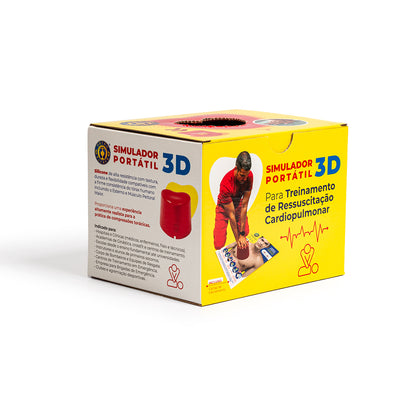 Simulador portátil de RCP